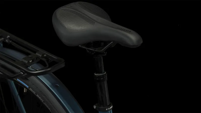 Cube Kathmandu Hybrid One 750 Easy-Entry Trekking eBike in Blue/Black-5